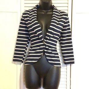 Striped Blazer